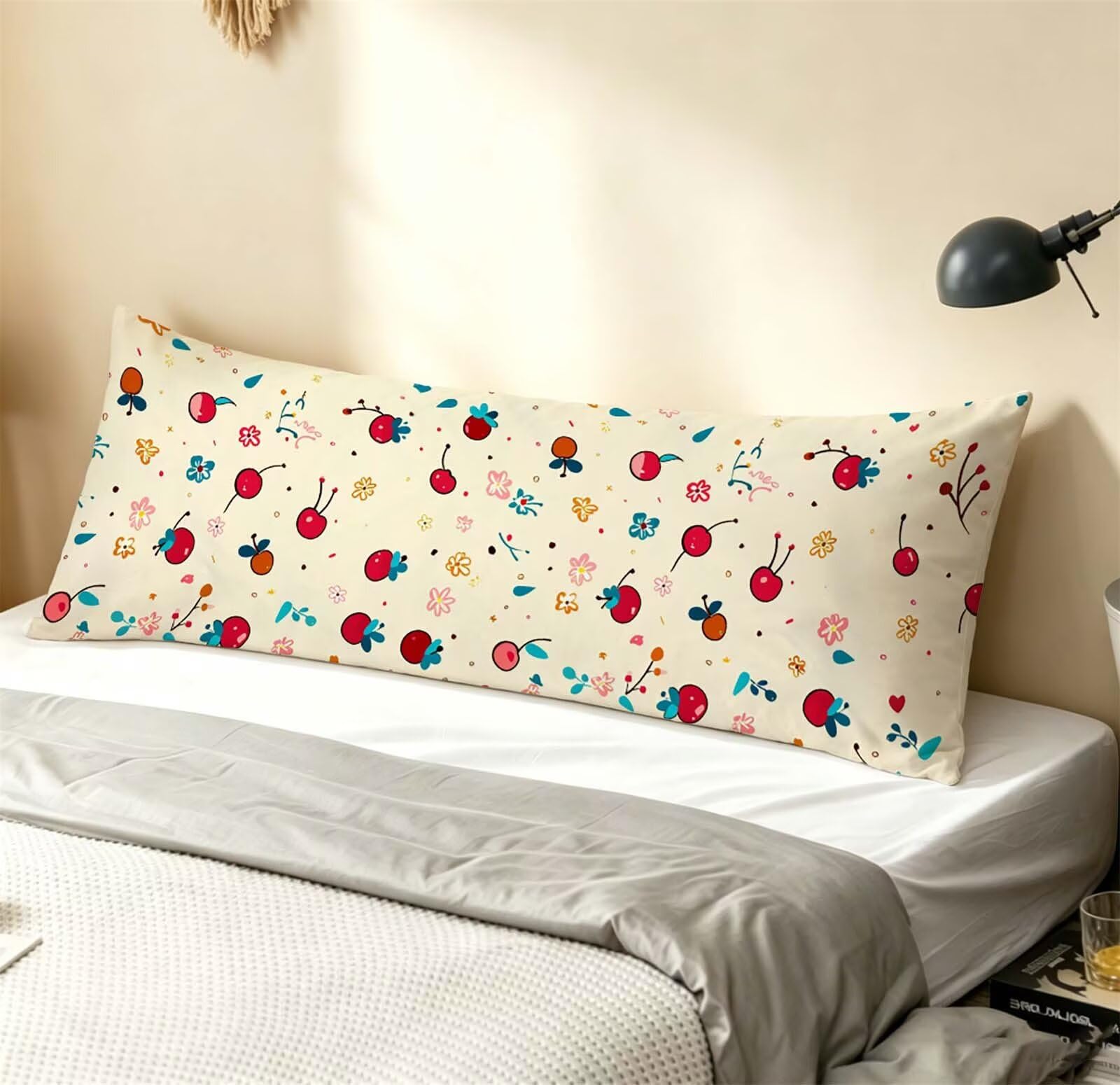 Fodera Cuscino 50 x 150 cm, Nordico-14 Lino Copricuscini Letto,