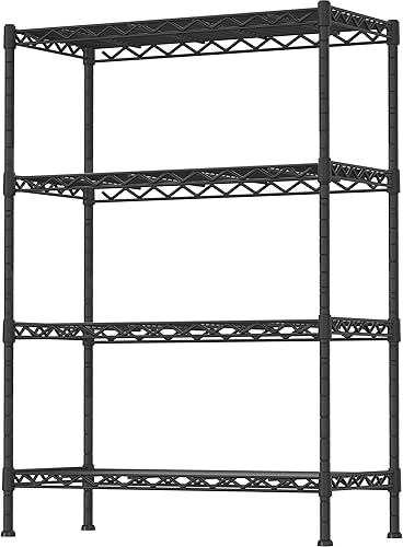 Miniatura 7 de Estantería de almacenamiento ajustable de 5 estantes, estante de alambre organizador de metal para lavandería, baño, cocina, despensa, armario,