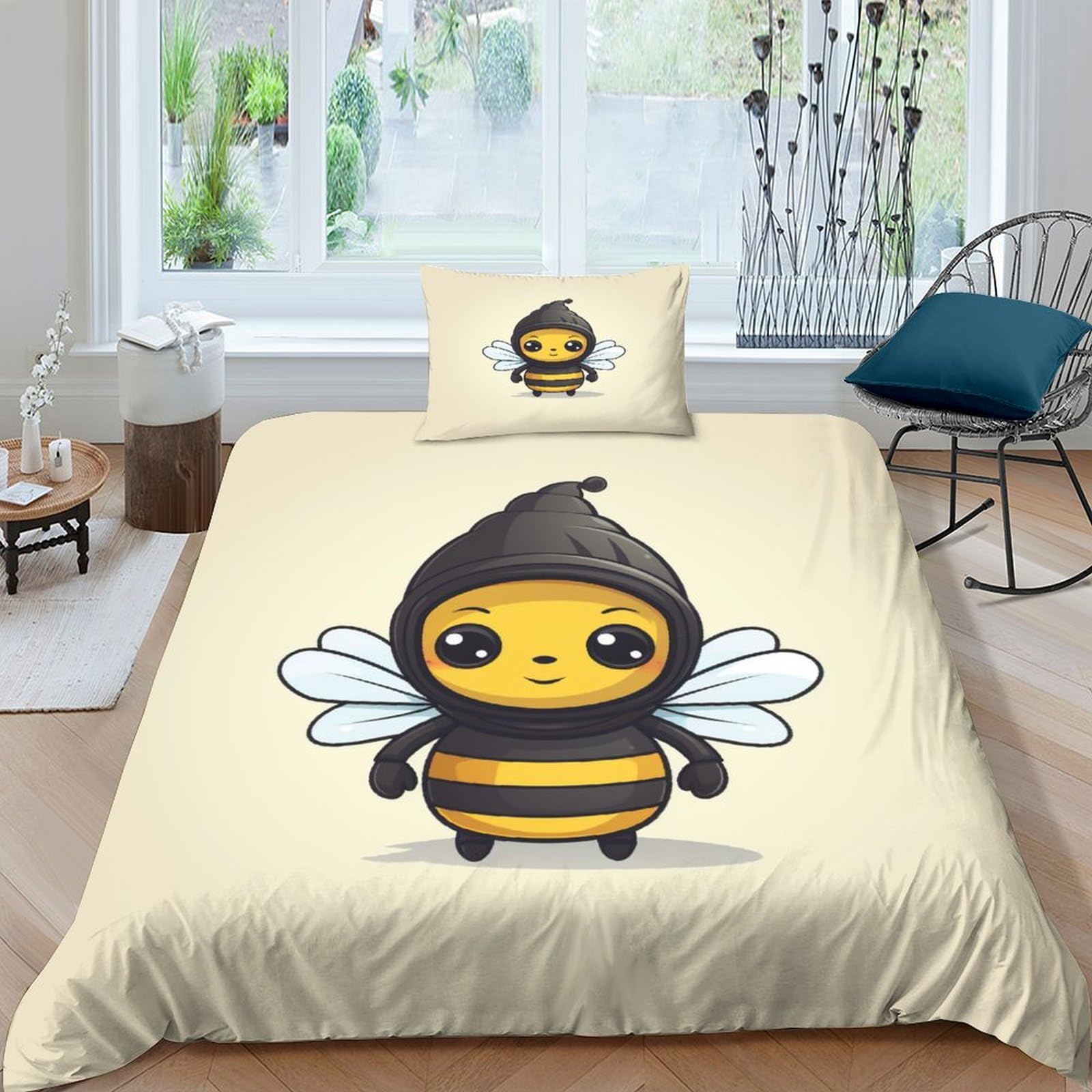 Housse de couette British Egg Guêpess respirante et douce
