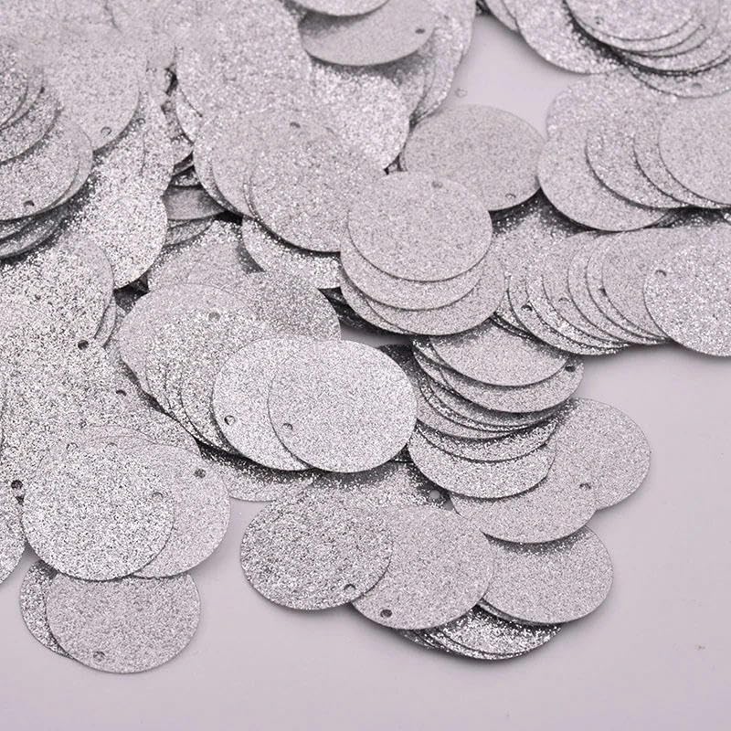 Cekiny do przyszywania, Cekiny do szycia, 20 g, 18 mm, wielokolorowe, przyszywania, dekoracji rękodzielniczych(Gold)
