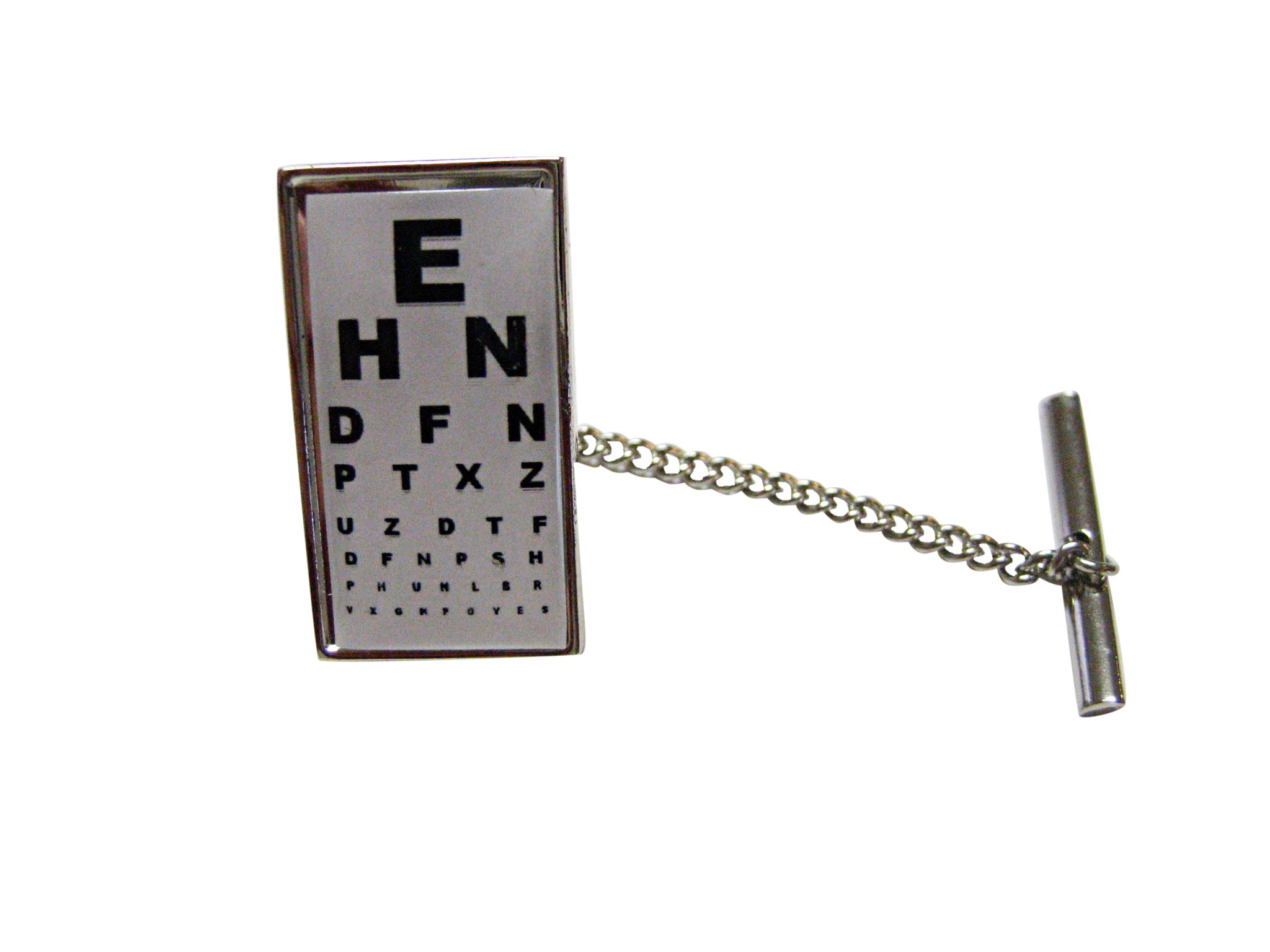 Kiola Designs Rectangular Optometrist Design Tie Tack