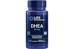Life Extension DHEA 25 mg: Enhance Hormone Balance, Immune Function, and Sexual Health