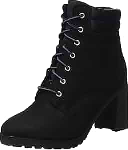ミドルブーツ Timberland Women's Kinsley high heel boots black Amazon.com | Timberland Women's Kinsley Mid Lace Up