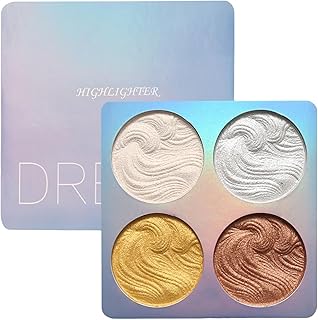 Moily 1pc Women’s Metallic Shimmer Highlighte...