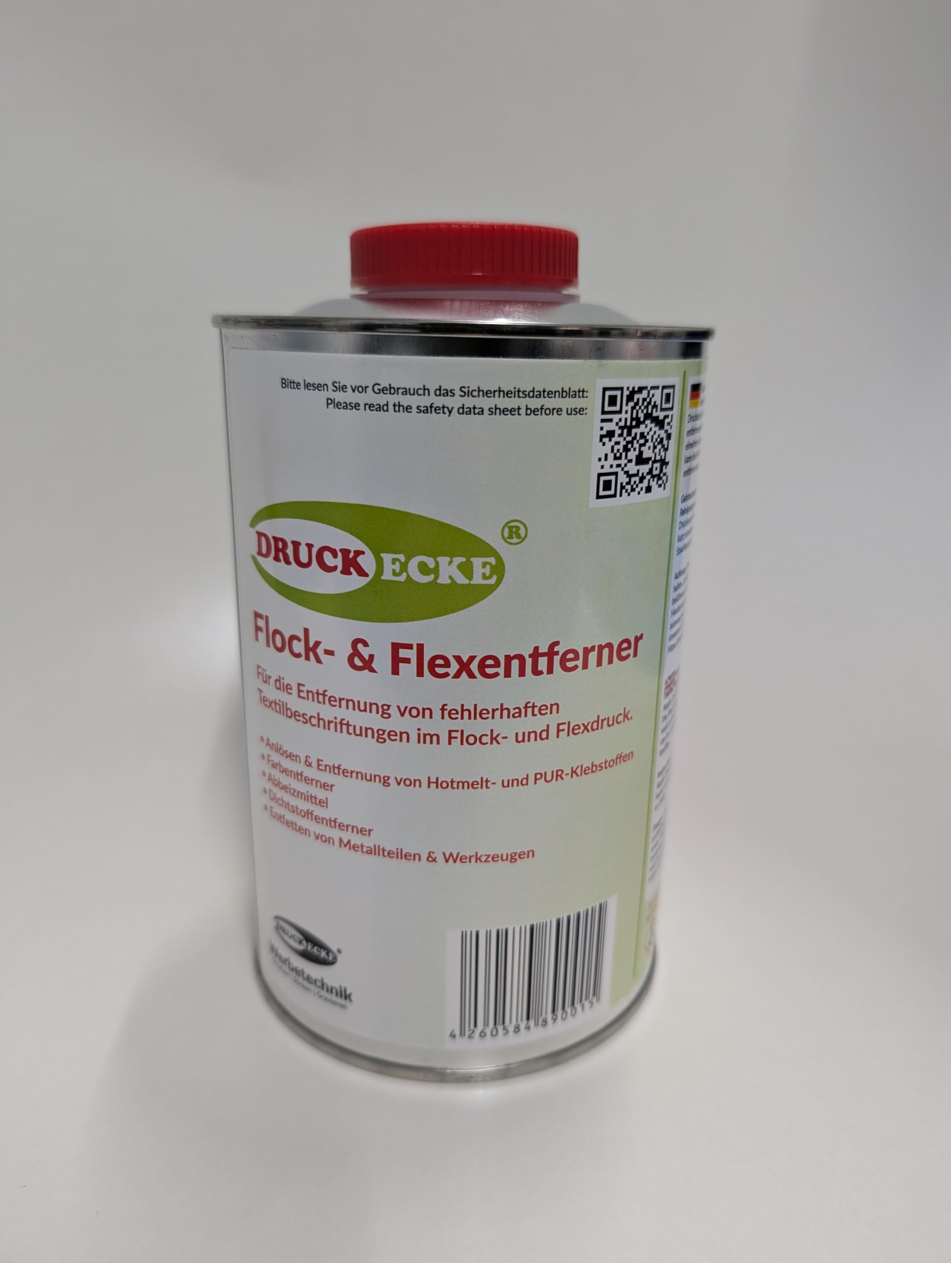 Flock- & Flexentferner Inhalt 1kg Industrieprodukt (Grundpreis 54,95 € / 1 KG)