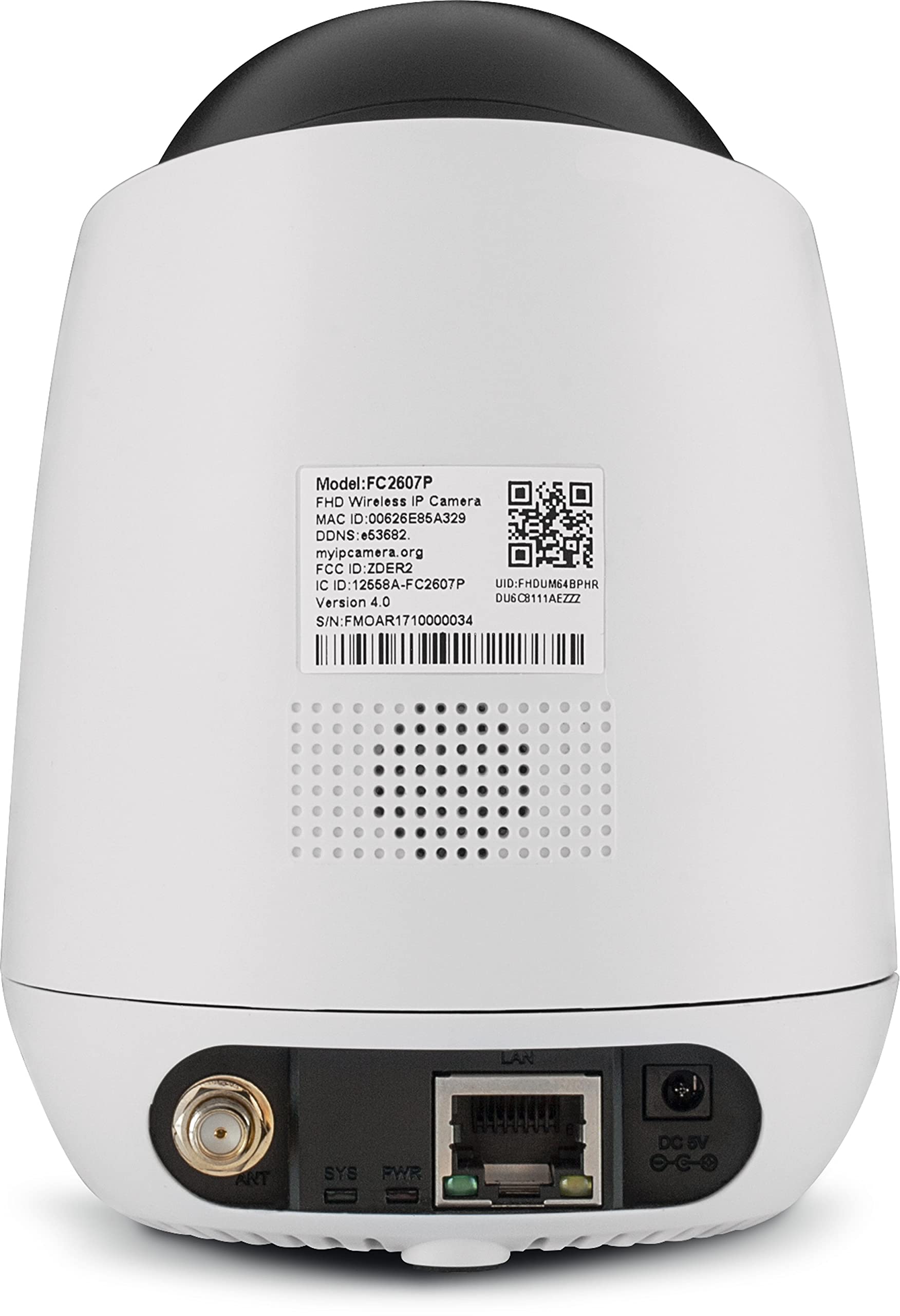 TechniSat Innenkamera 1 - Smart Home Kamera, Bedienung per Foscam-App