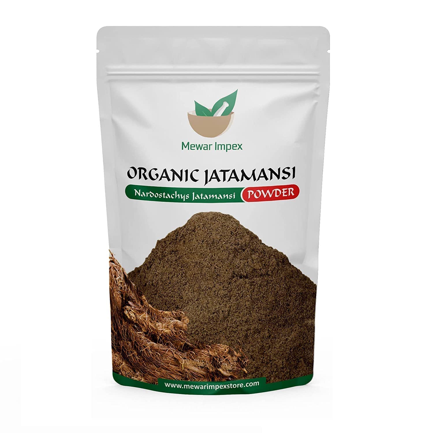 Mewar Impex Jatamansi Powder (400g)| Spikenard | Nardostachys Jatamansi for Skin & Hair | Revitalises Skin & Moisturises Scalp