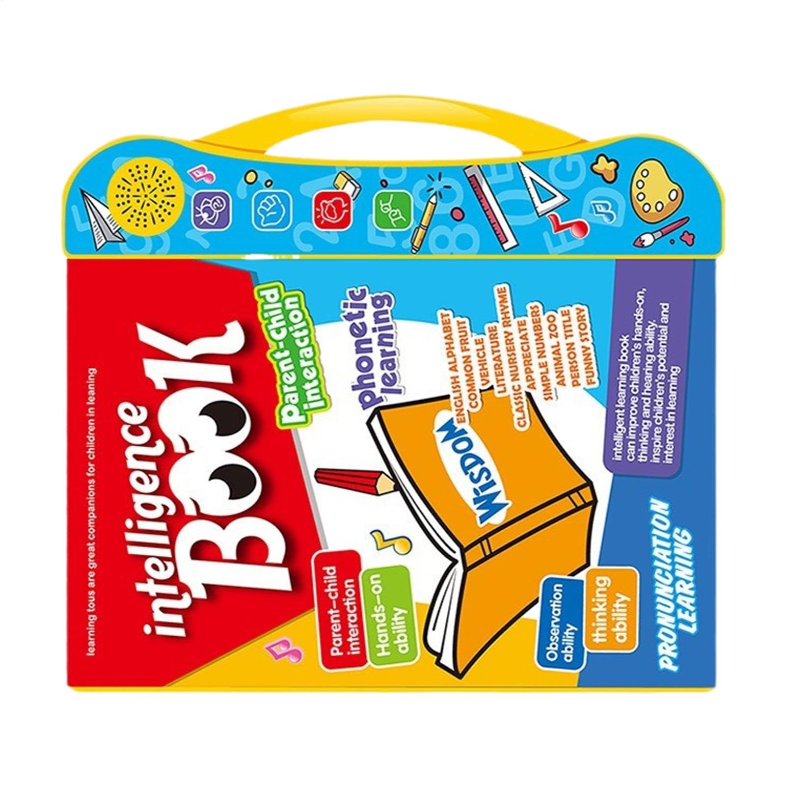 English Pronunciation Learning Book, Interactive Audiobooks, E-Learning Pronunciation Book, Phonetic Learning Intelligence Book for Pre-Aged