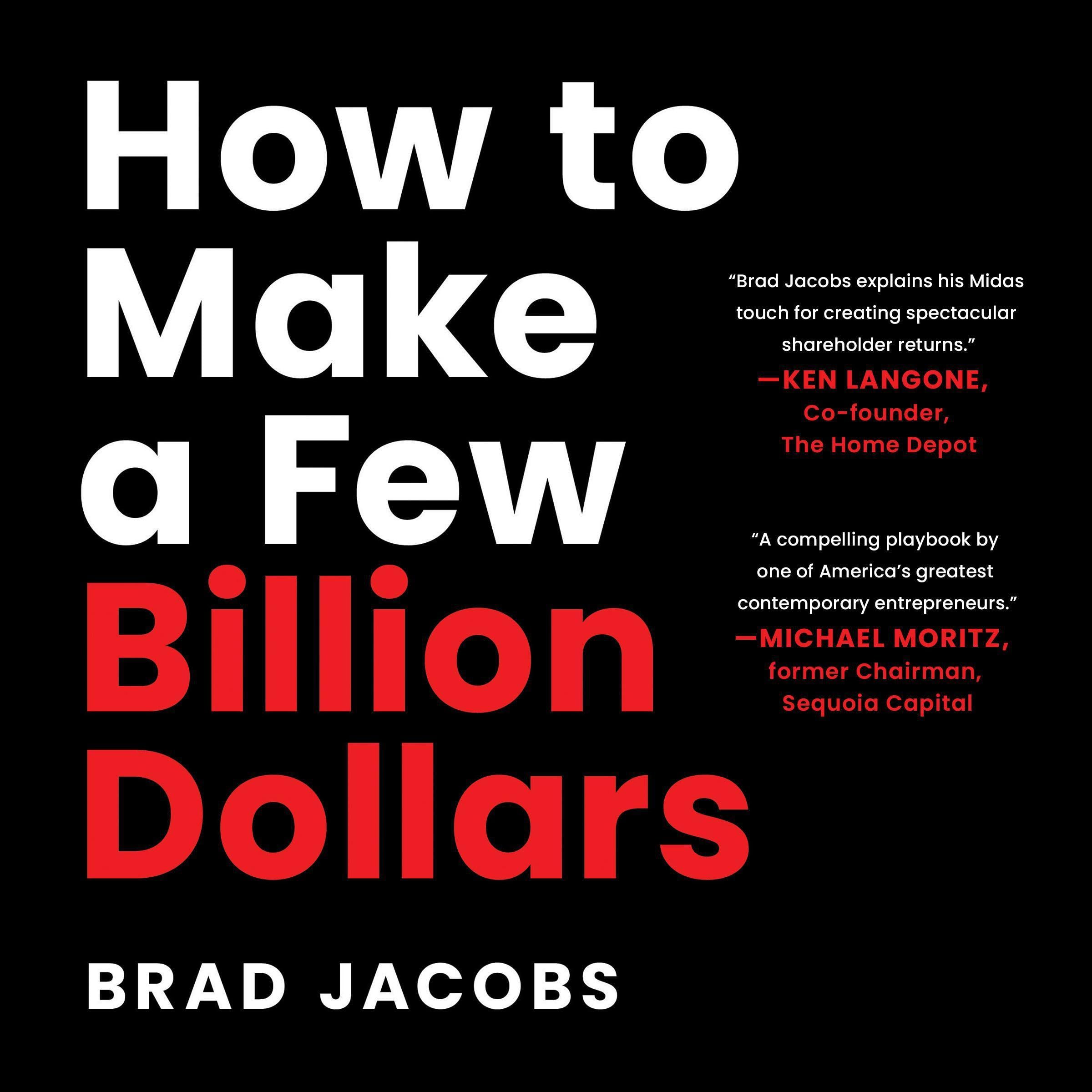 Cover art for How to Make a Few Billion Dollars