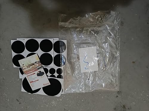 Miniatura 12 de Yelanon Almohadillas antideslizantes para muebles, 38 unidades (1+2+3 pulgadas), pinzas para muebles, suelos de madera dura, antideslizantes