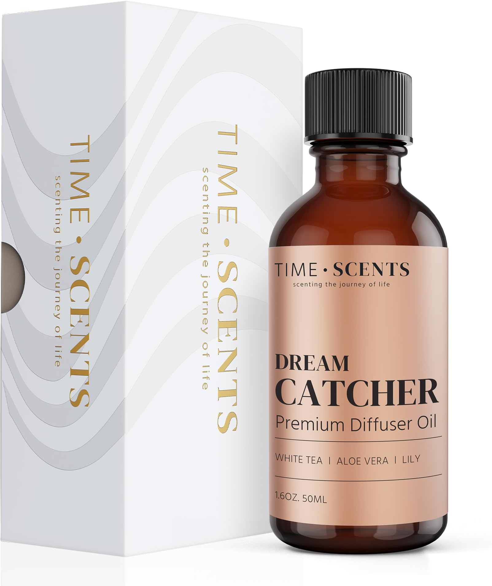 Essential Oil Blend Diffuser Oil: Dream Catcher Hotel Inspired Home Fragrance Oil for Diffuser, Aromatherapy Oils for Aroma Diffuser for Home with Aloe Vera, Lily & White Tea Essential Oils (1.6 oz)
