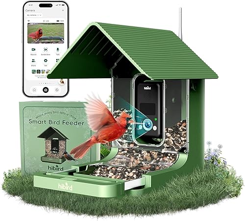 Bird Feeder with Camera, 32MP Photos & 4K Video with