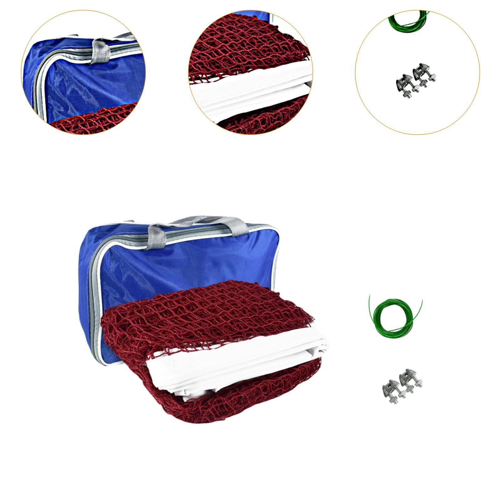 Rete da Badminton, Rete da Pallavolo con Borsa, Rete di Ricambio per Pickleball per Uso Esterno