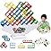 64 PCS Balance Stacking Blocks Game, Stacking Games for Adults, Stack Game for Adult & Kids, Tetra Board Tower Games for Fami