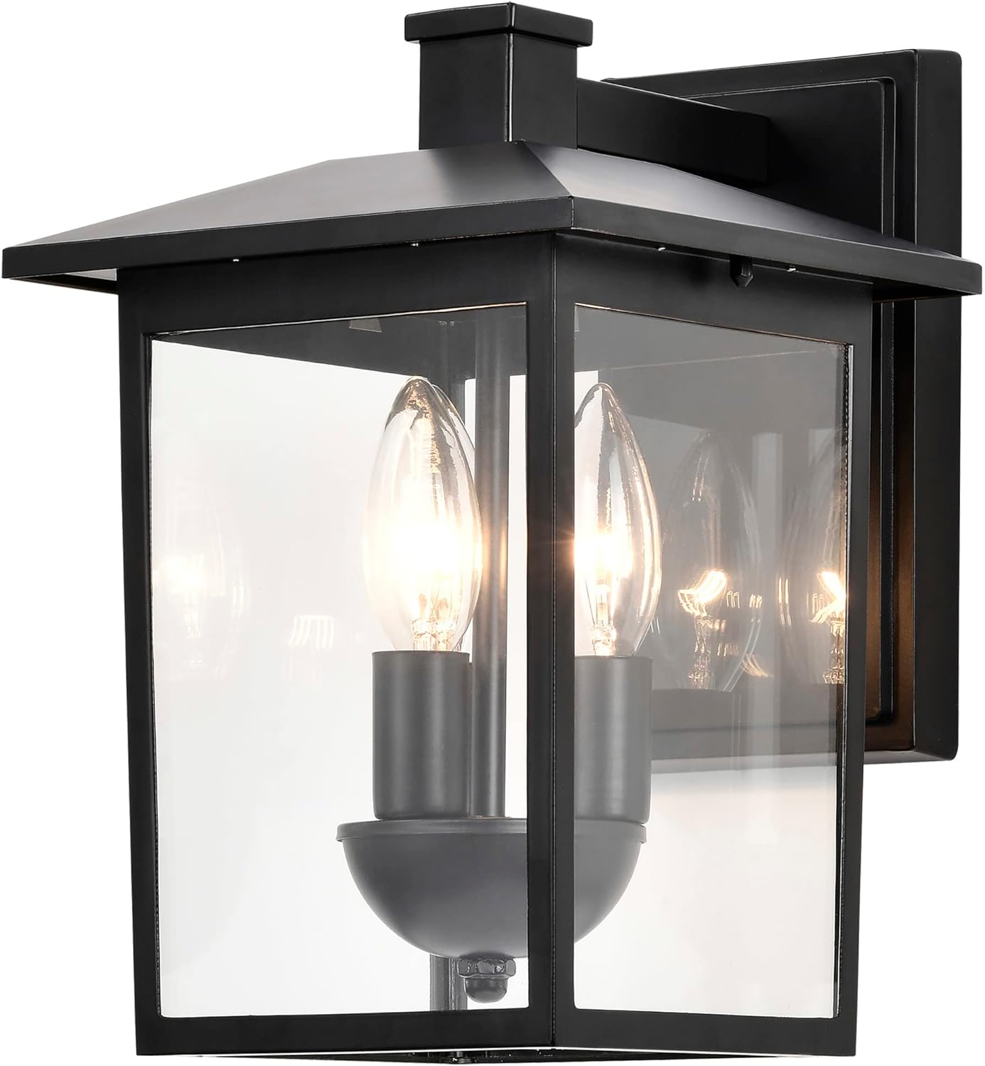 Nuvo 60/5934 Jamesport 3-Light Outdoor Wall Sconce, Matte Black