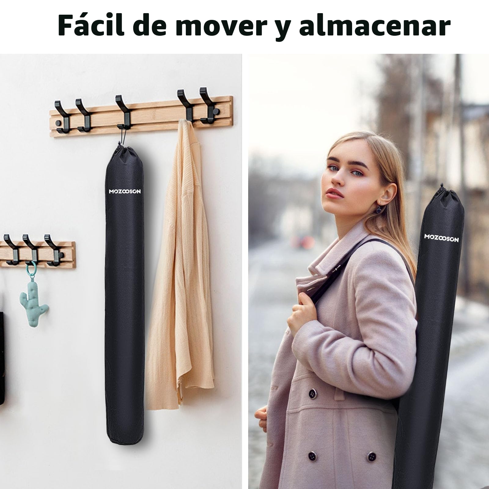 MOZOOSON Tapete Puzzle, Puzzle Mat Roll para Puzzle 1000 1500 2000 3000 Piezas para Adultos Niños, Fieltro Puzzles Tapete, Jigsaw Puzzle Roll Pad, Accesorio para Guardar los Puzzles