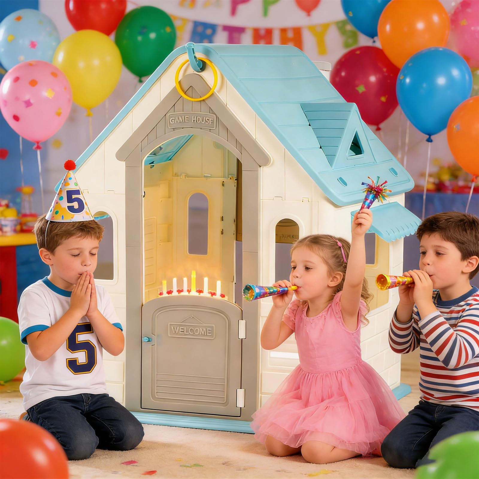 Il teatro creativo per bambini incoraggia le prese sulle abilità Sostanza in polistirolo sicuro all'interno di divertenti epoche 3 Up piccolo giocattolo