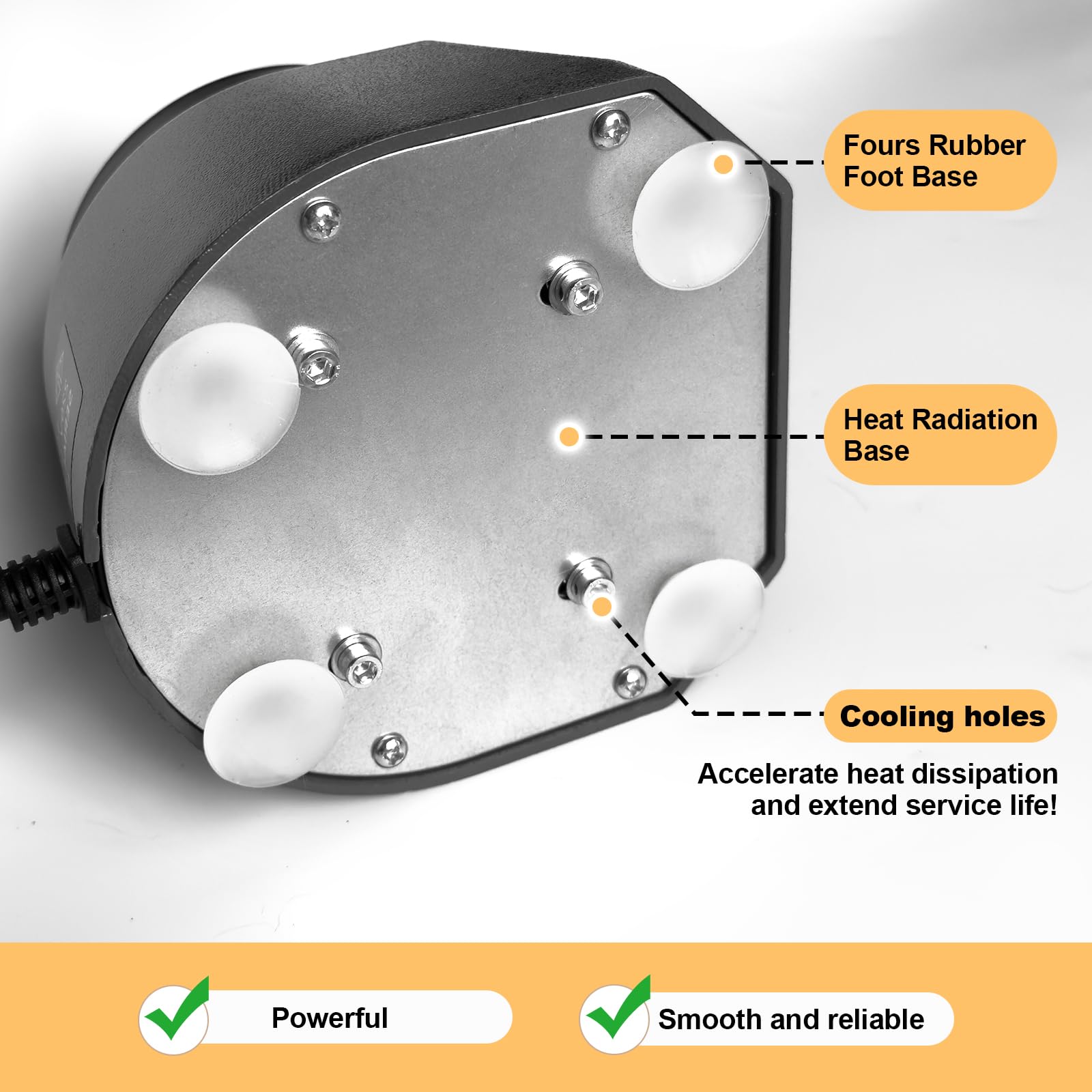 Piastra Vibrante in Gesso, 4 "Dental Oscillatore 220V 100W Vibratore Gesso Piastra Vibrante Elettrica Oscillatore Dentale, Velocità Regolabile Rotonda Oscillatore Vibratore Dentale per Gesso