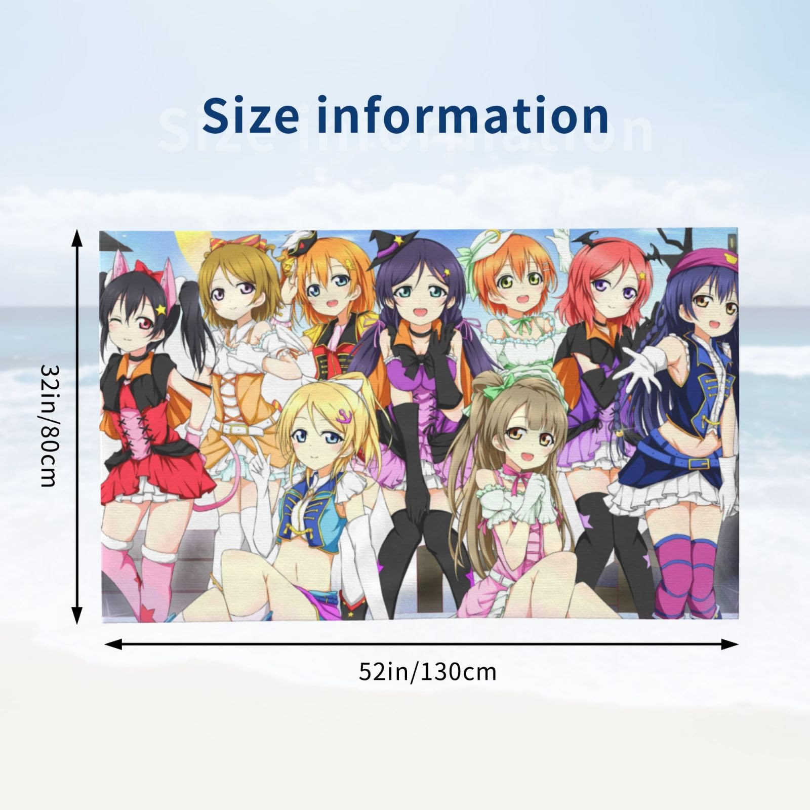 Amazon｜ラブライブ バスタオル バスタオル 大判 吸水 マイクロ