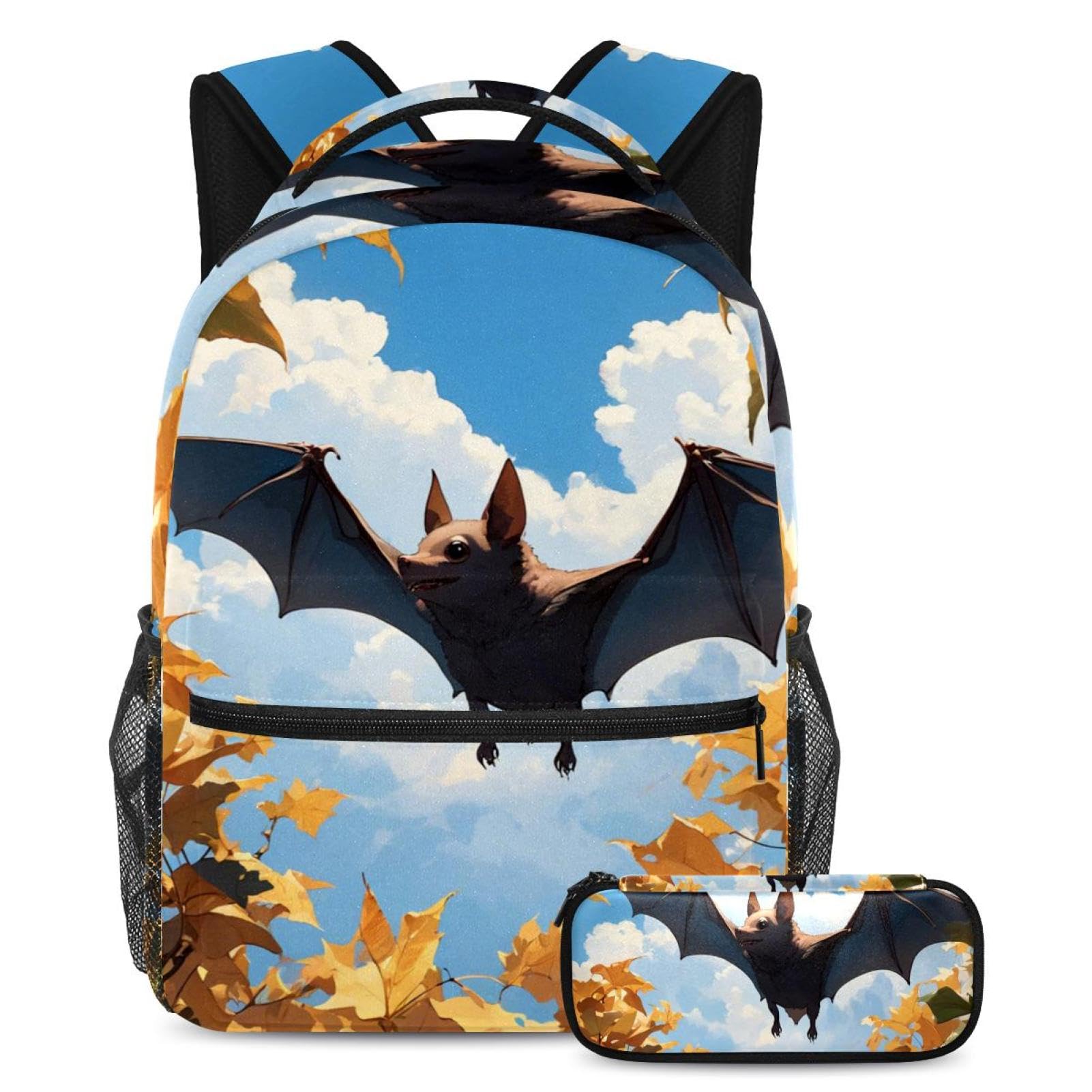Sac à dos scolaire enfant ado trousse crayons daypack multicolore - 7