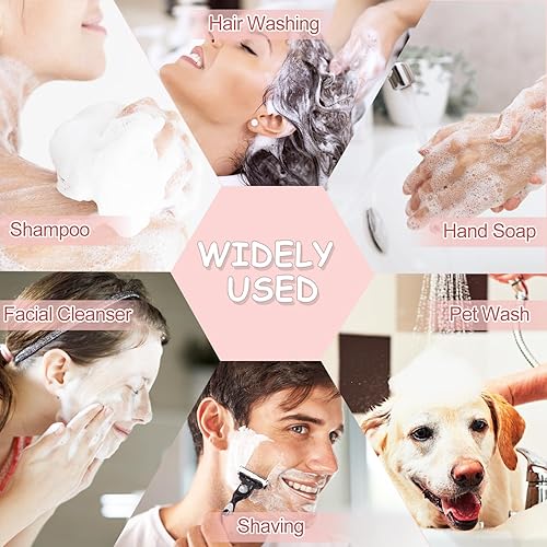 Miniatura 5 de 5 botellas de espuma esmerilada de plástico transparente de 1.7 fl oz1.7 oz con cabezal de bomba de oro rosa, mini dispensador de jabón, botellas