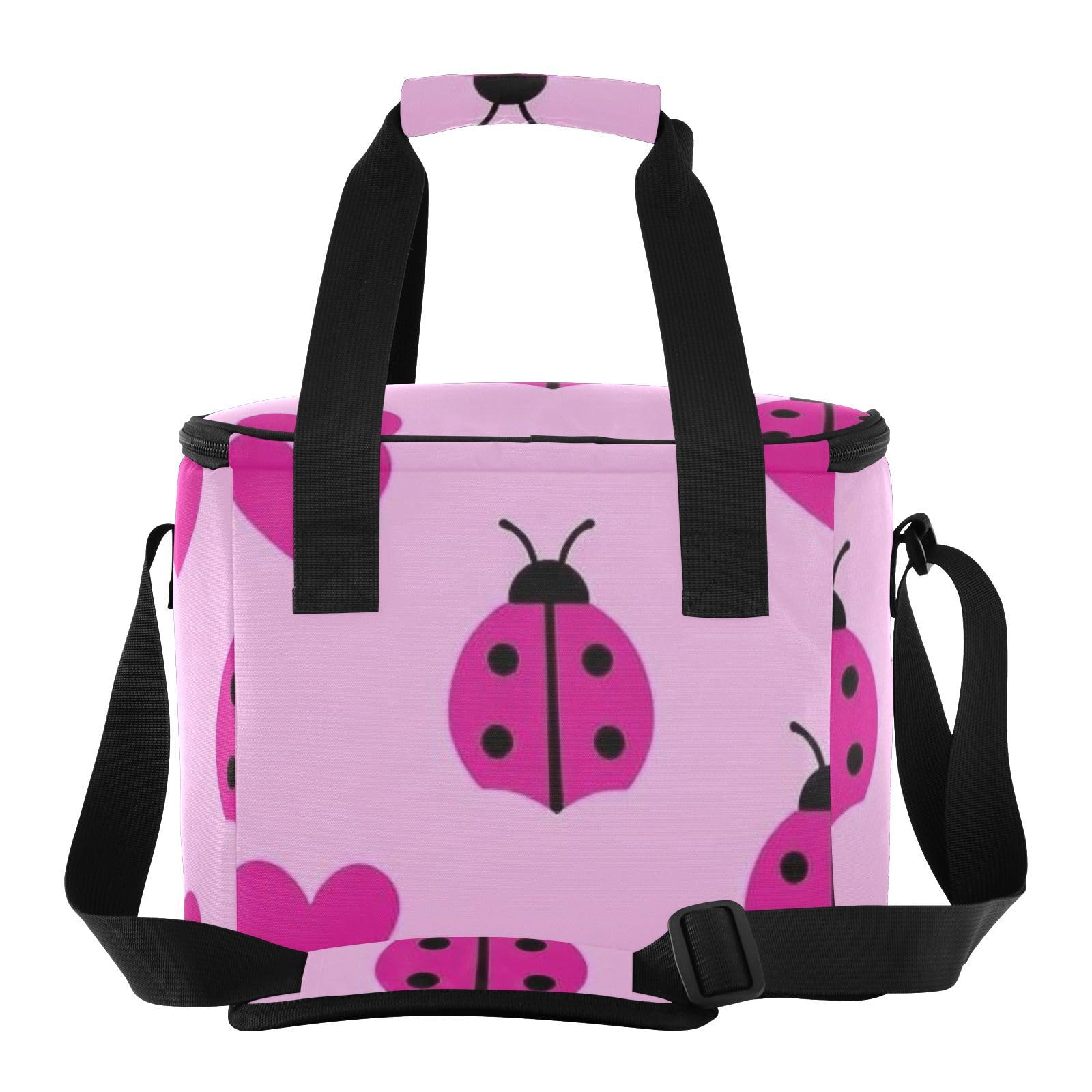 Wudan Cute Blush Heart termiczny pojemnik na żywność 31 × 26 × 22,5 cm grill pracownicy biurowi