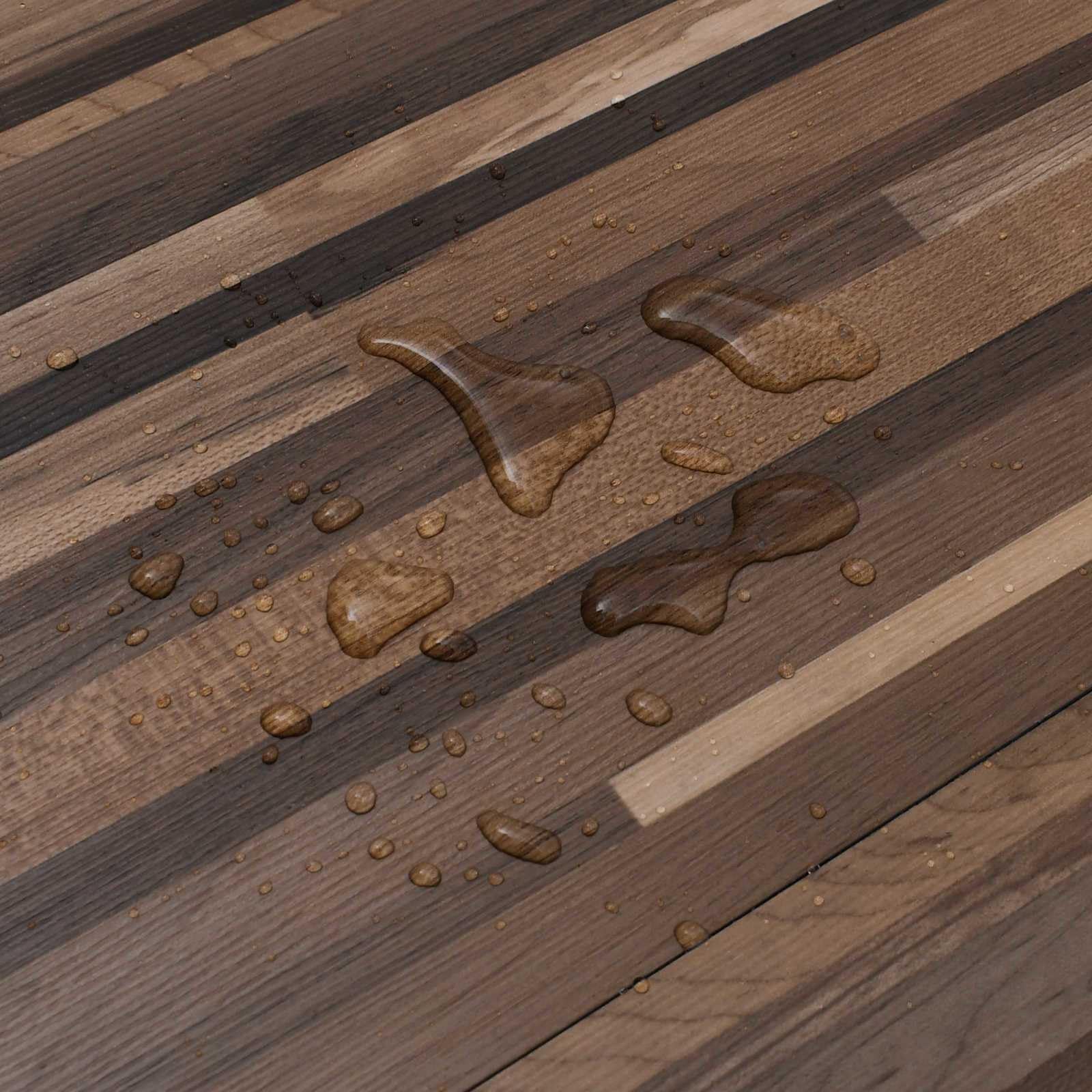 vidaXL Pavimenti 36 pz Strisce marroni 5,02 m² PVC, Pavimenti in laminato elegante a basso prezzo, soluzione per pavimenti interni leggera e autoadesiva