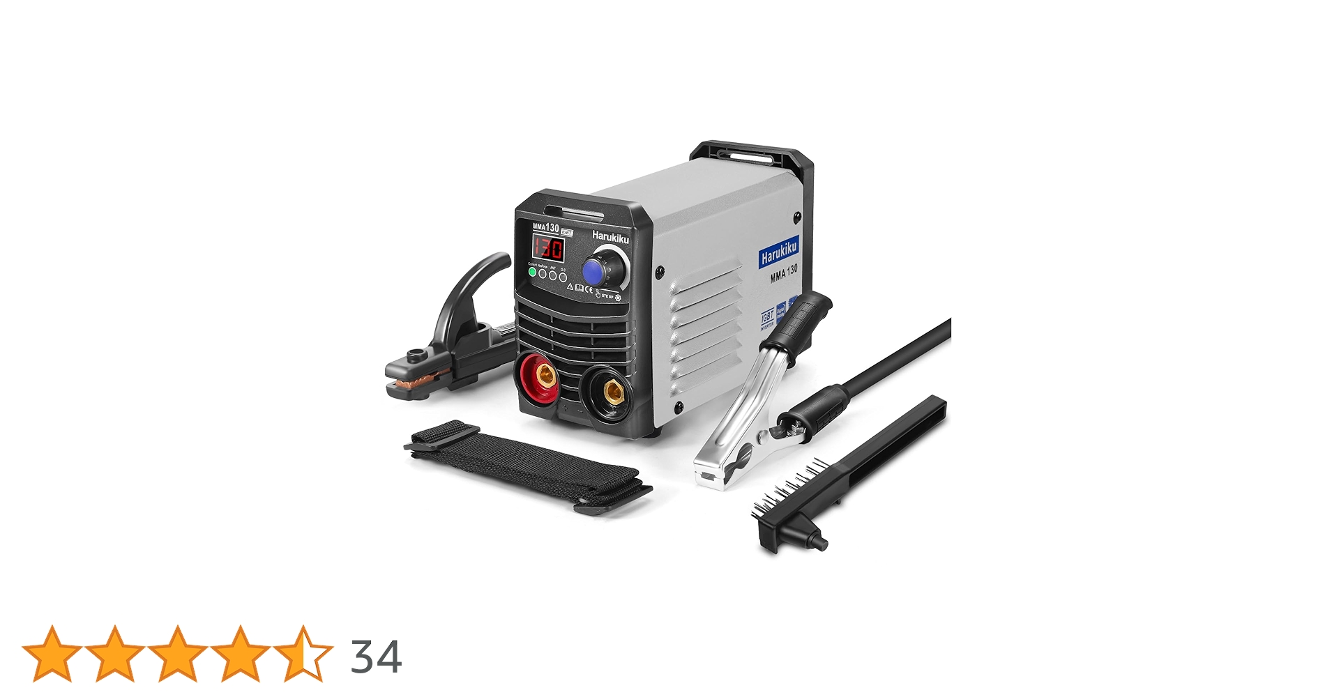 Amazon.co.jp: Harukiku アーク溶接機 100V 130A直流 ポータブル