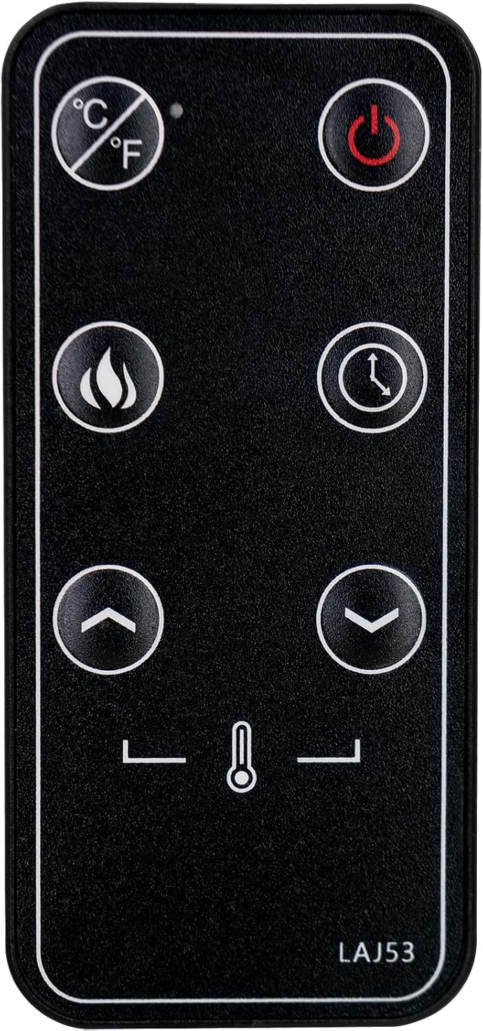 Replacement Remote Control for Covenant Electric Fireplace Heater LFP-Remote