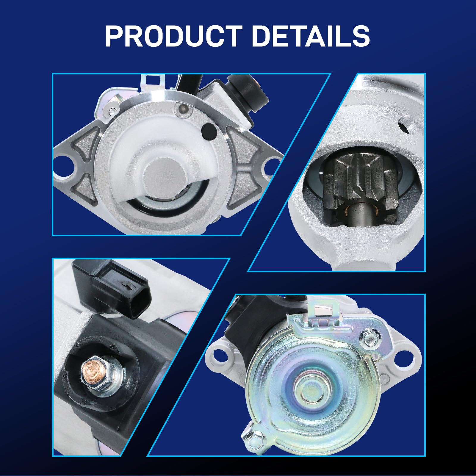Amazon.com: 17841 Starter New Replacement Fit for 2003-2008 Toyota