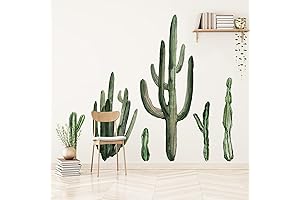 ROFARSO Large Saguaro Cactus Wall Decals