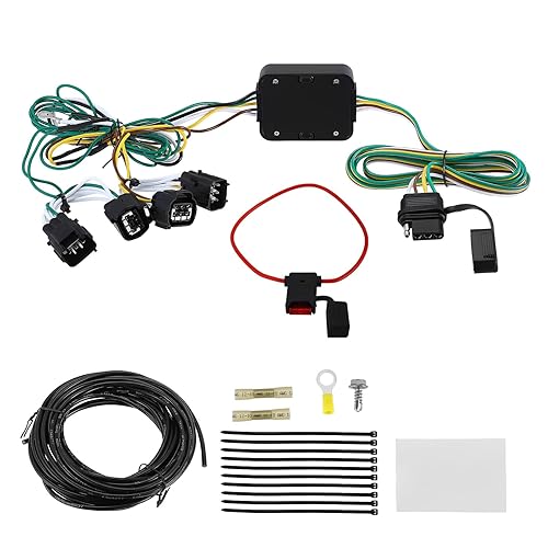 56208 Vehicle-Side Custom 4-Pin Trailer Wiring Harness for 2014-2018 Jeep