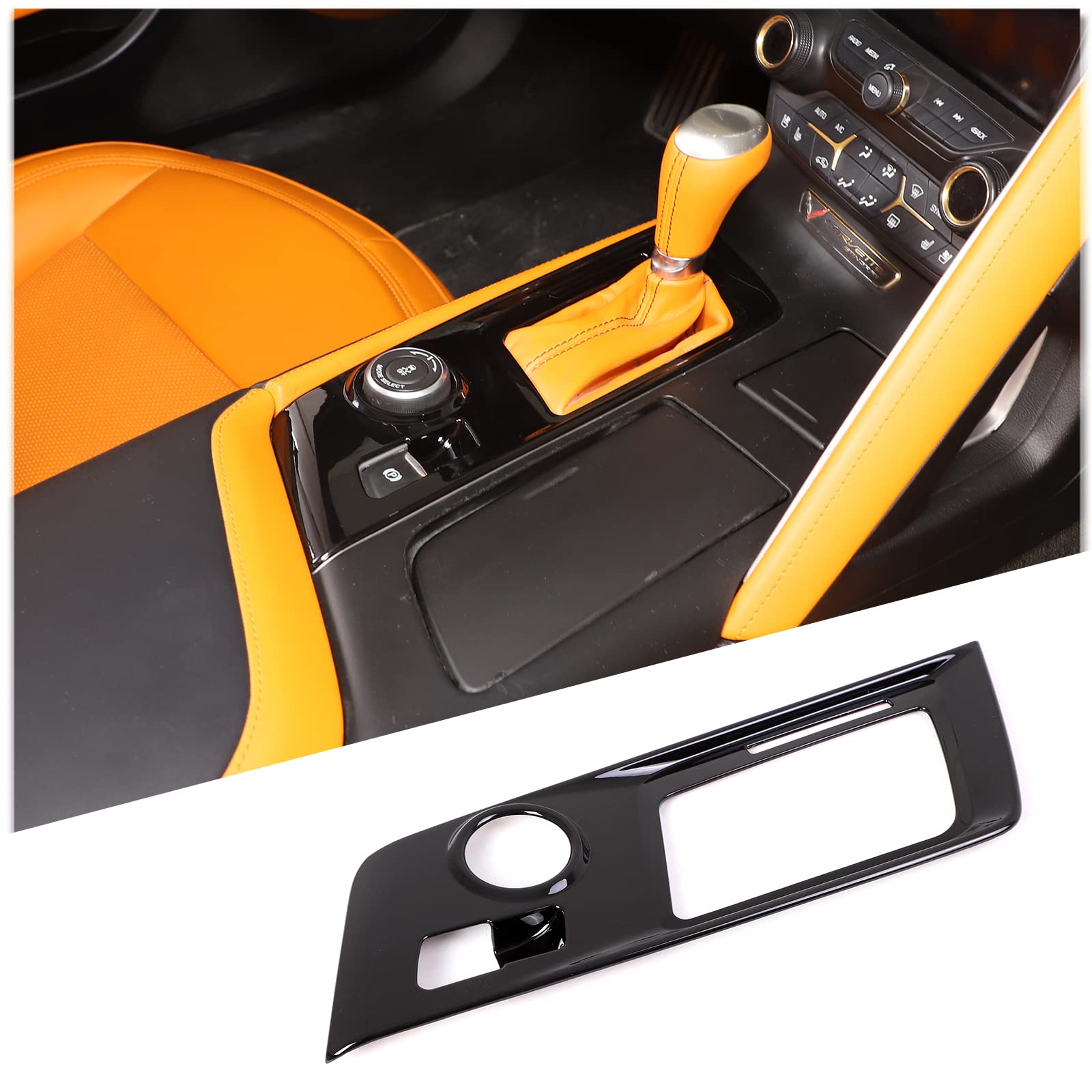 Housse panneau de commande de vitesse Corvette C7 anti-rayure