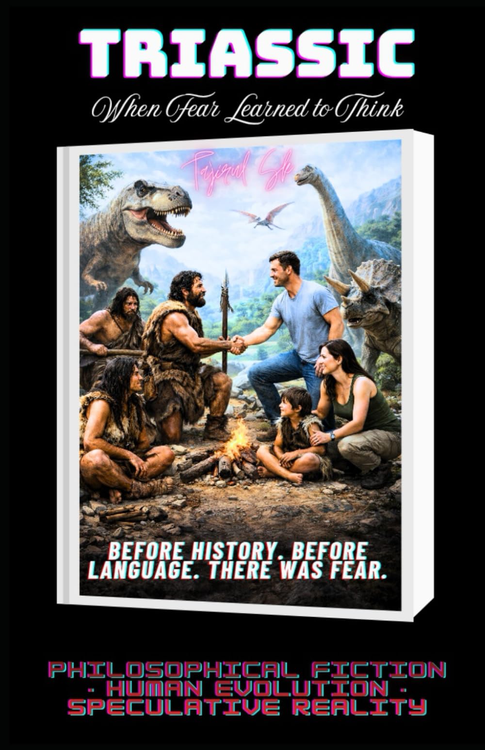 TRIASSIC — When Fear Learned to Think: Before history. Before language. There was fear. / Philosophical Fiction · Human Evolution · Speculative ... TRILOGY (Triassic · Jurassic · Cretaceous))