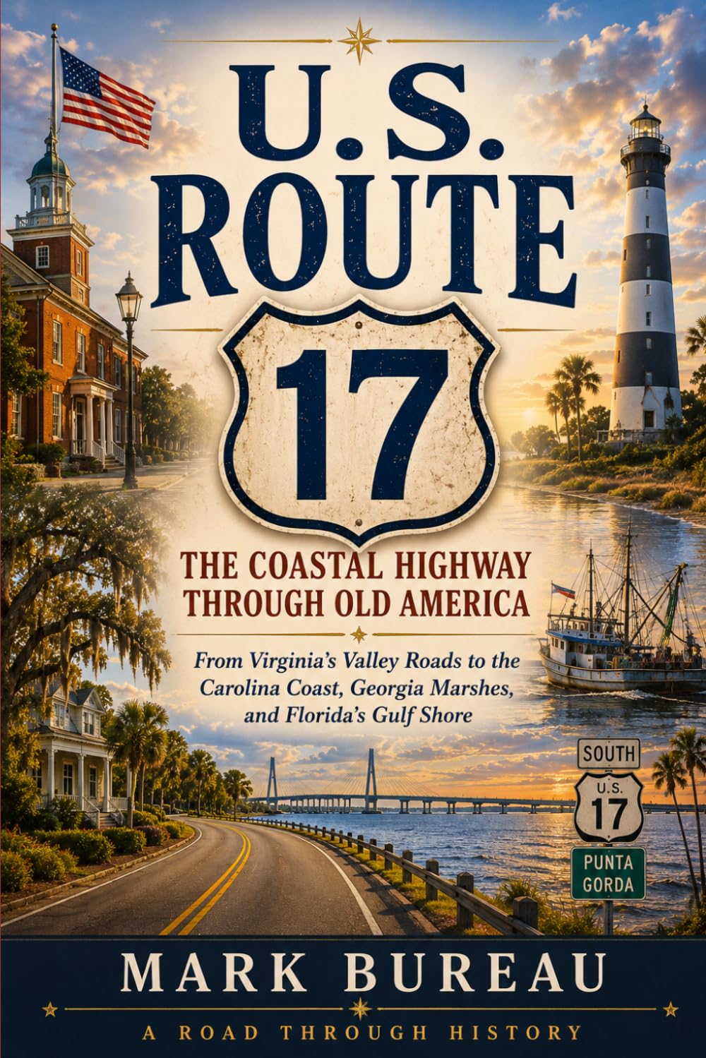 U.S. ROUTE 17 The Coastal Highway Through Old America: From Virginia’s Valley Roads to the Carolina Coast, Georgia Marshes, and Florida’s Gulf Shore (Spirit Roads of America -)