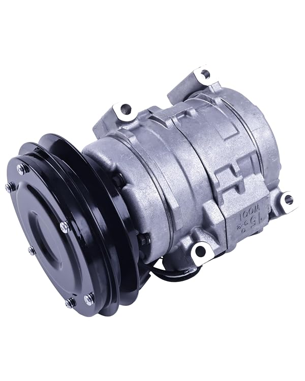 FridayParts Air Conditioner Unit Compressor 20Y-810-1260 Compatible for Komatsu Excavator PC200LC-8 PC200-8M0 PC210LC-10 PC88MR-8 PW98MR-8 PW118MR-8 PC118MR-8 Dump Truck HM300-3 Replacement by FP FRIDAYPARTS - Image 5