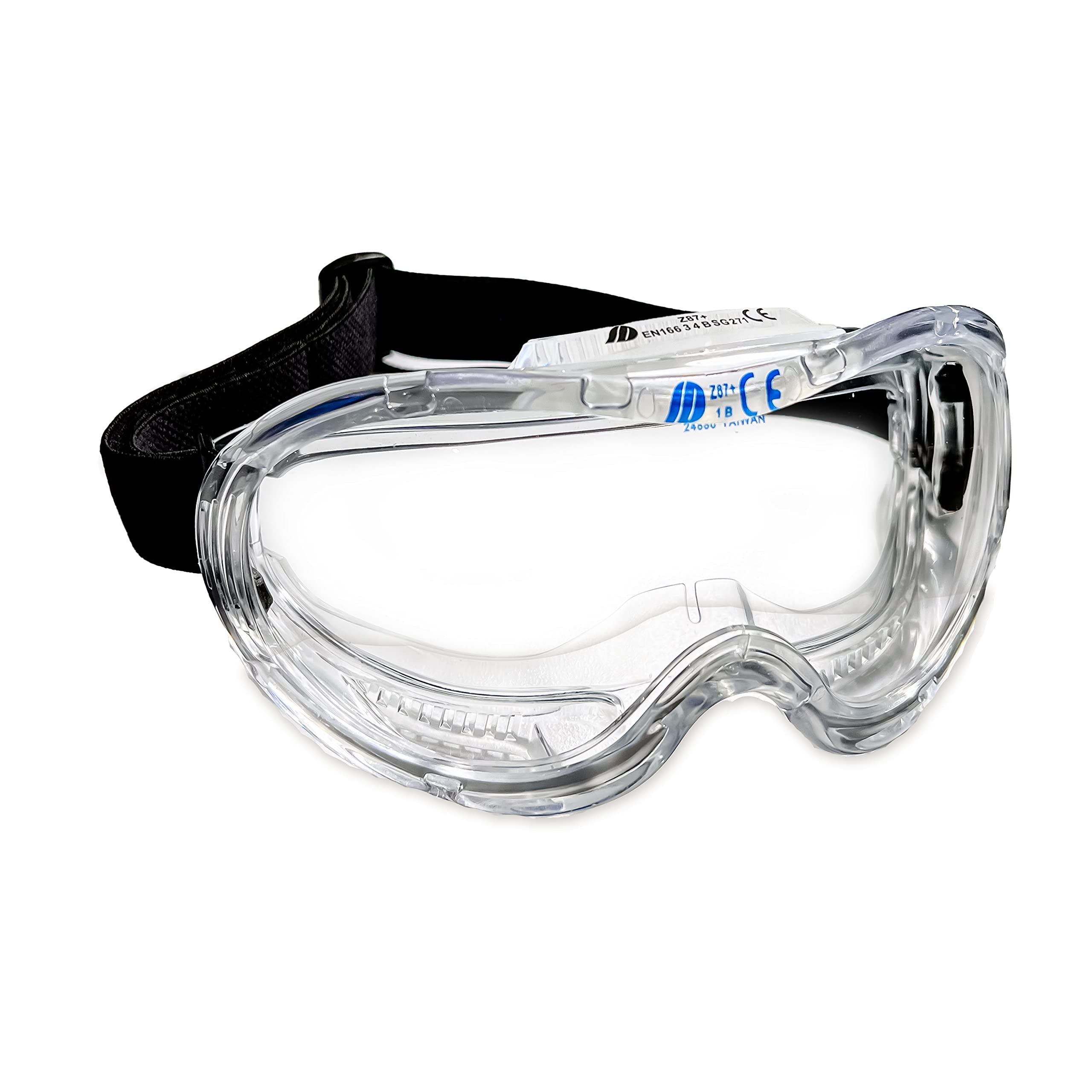 Safety Goggles Anti-Fog Anti-Scratch CE ANSI Certified Clear Impact Resistant Eye Protection Goggles