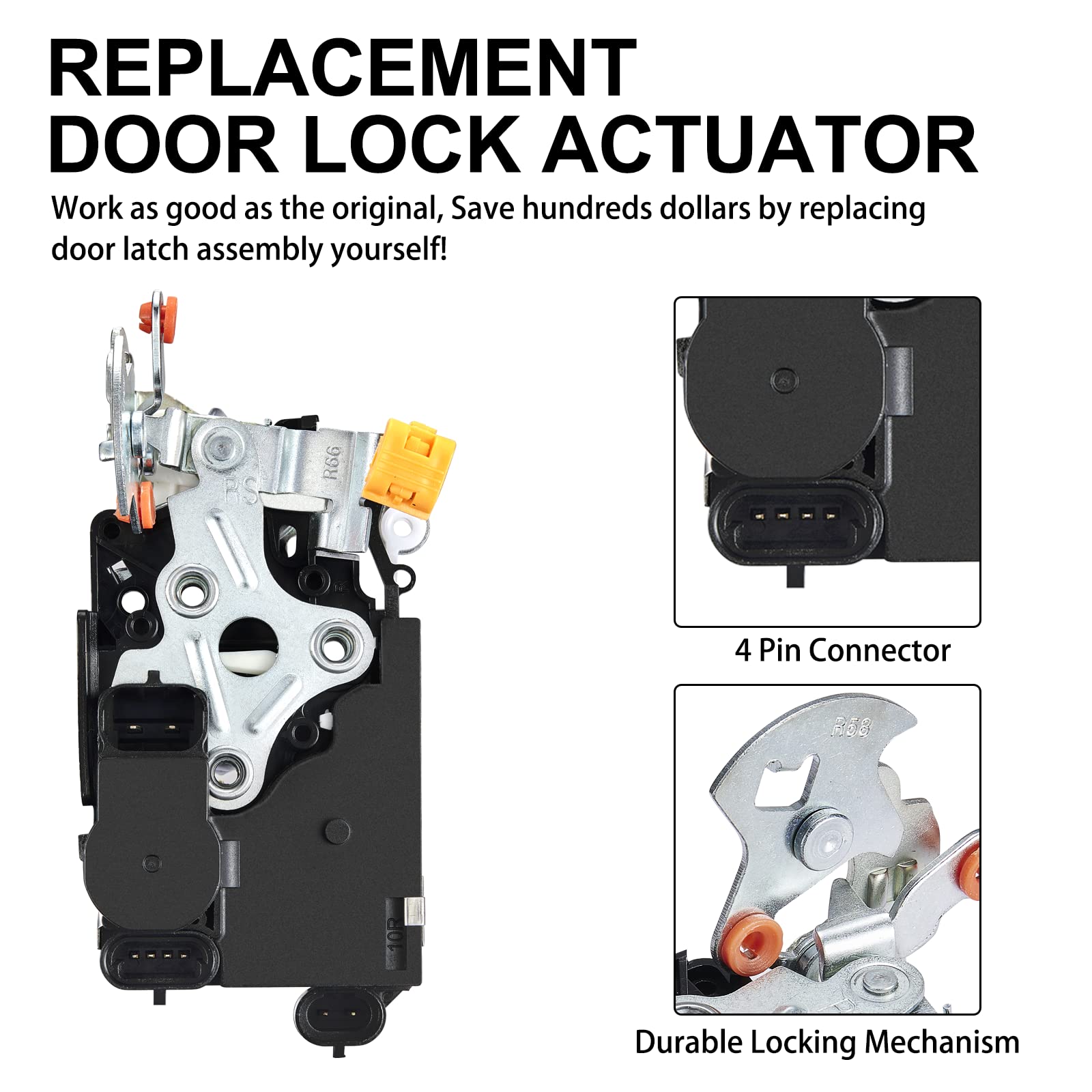 Attuatore serratura porta per Chevrolet Silverado Suburban GMC Sierra Yukon Cadillac Escalade 2007-2009 931-303 931-304 931-108 931-109  34