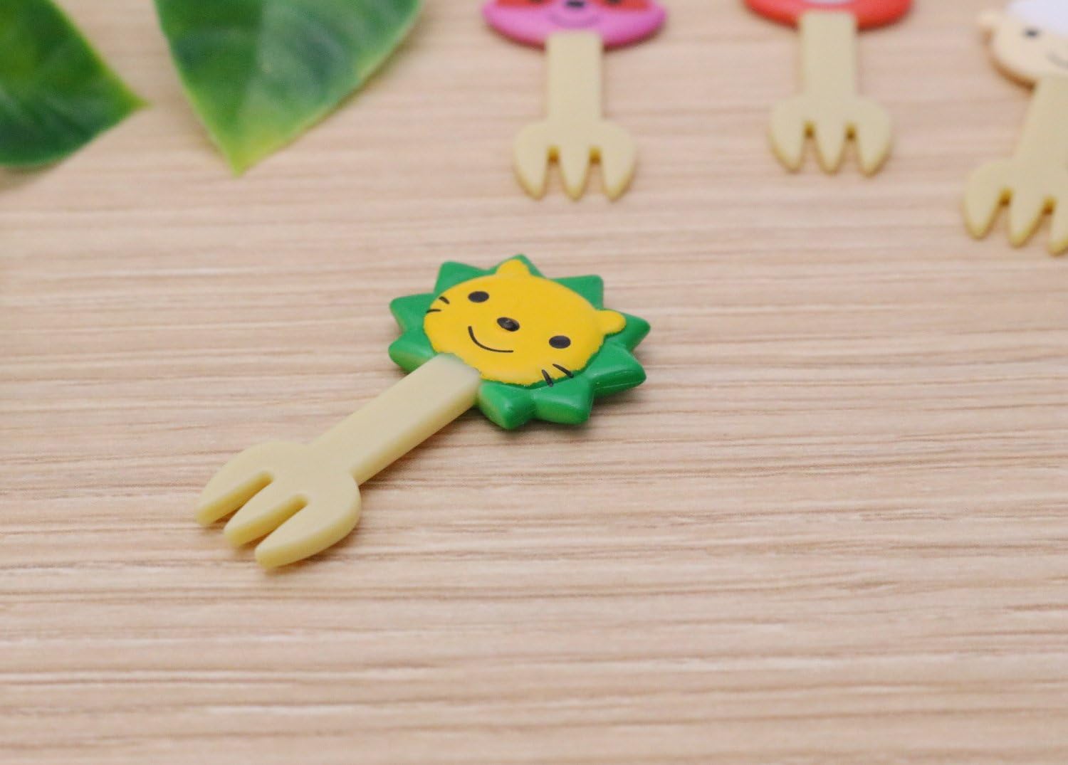 Torne P-3116 Character Bento Goods, Nakayoshi Animal Fork, Pack of 8