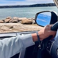 Vista 88 de Rumi Sumaq Nautical Rope Bracelet for Men, Women & Kids - Waterproof Hand-Knotted Adjustable Pull Tie - Martha’s Vineyard Island Map, Sailor Rope &