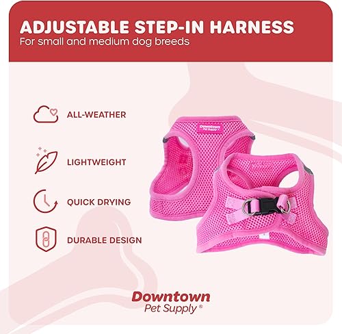 Miniatura 3 de Downtown Pet Supply - Arnés ajustable para perro con chaleco acolchado, sin tirones, fácil de poner, para perros pequeños, medianos y grandes