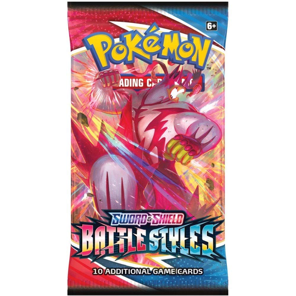 Pokemon Carte Booster Packs (4 modelli diversi) - Battle Styles - Inglese