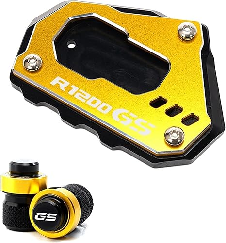 Extension Board for BMW R1200GS LC K50 R1200GS Adventure LC K51 R 1200 GS Motorcycle Kickstand Aluminum Foot Side Stand Extension Pad CNC Bracket
