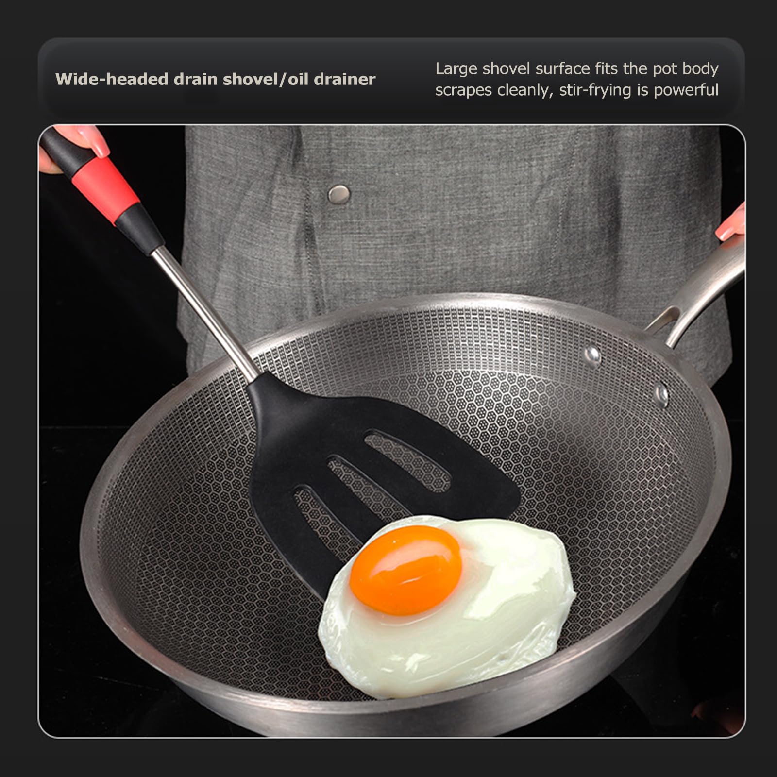Küchenhelfer Set, Silikon Küchenutensilien Kochutensilien Set, Antihaft Hitzebeständiger Kochbesteck Set Mit Edelstahlgriff, Gesund & Langlebig, Spülmaschinengeeignet, 8 Stück