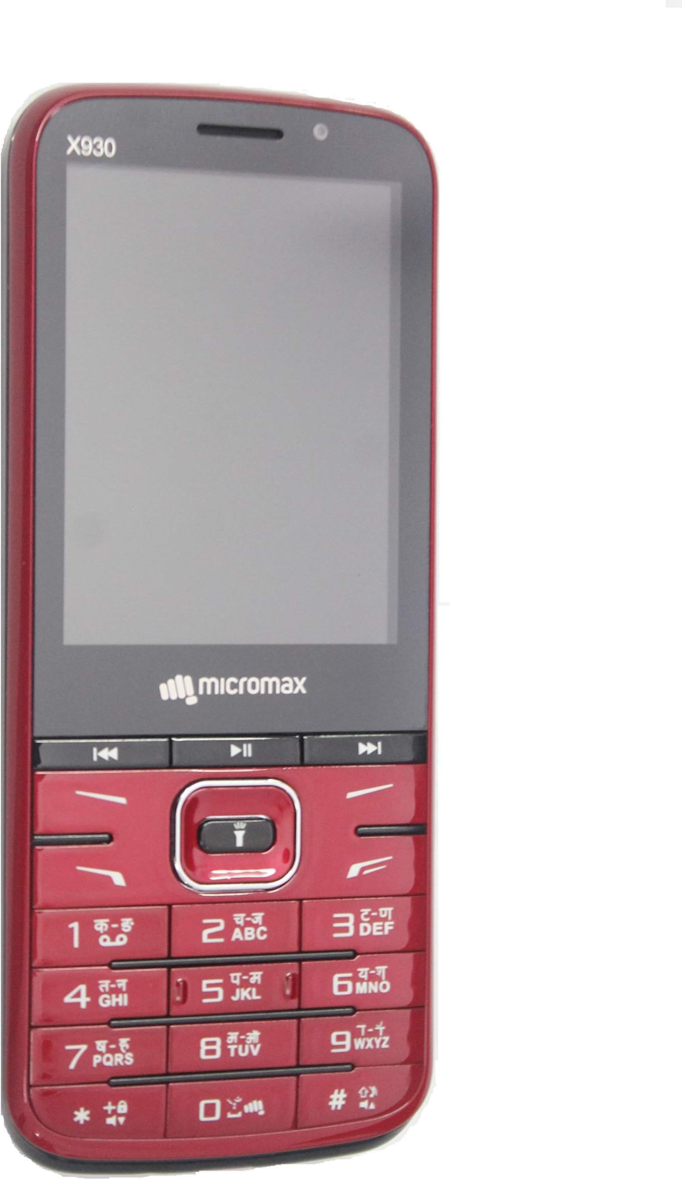 Micromax X930 with 3000 mAh Battery - Red