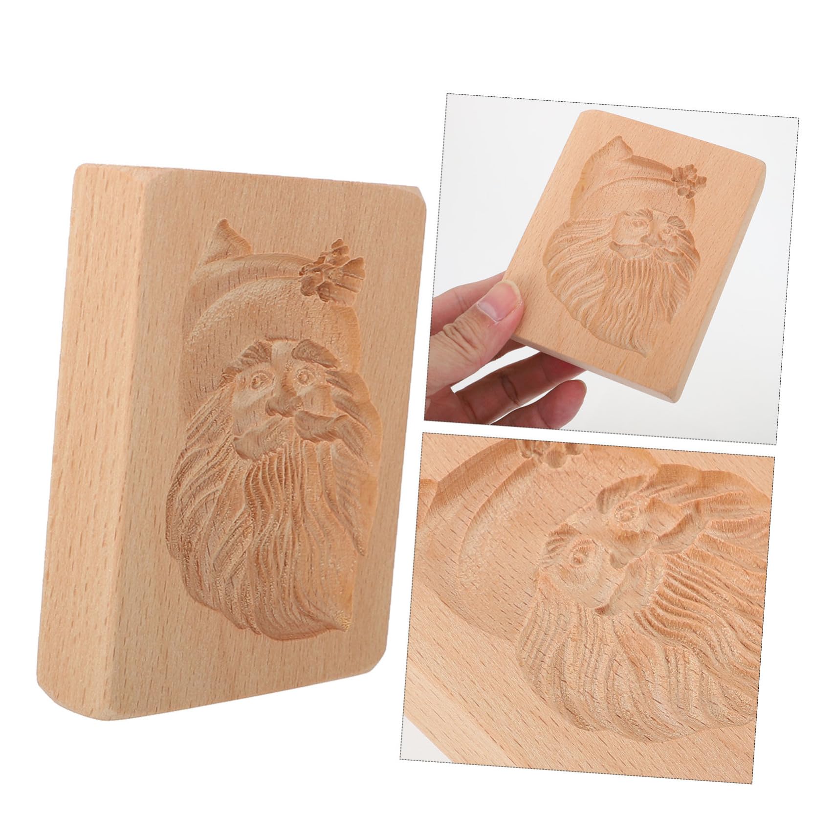 3 Stk Ausstecher Aus Holz Schokoladenkuchen Weihnachten Urlaub Keksschneider Lebkuchen Plätzchen Mann Backen Grad Fondant Eins Backwerkzeug Kreative Backform Keksform Cabilock