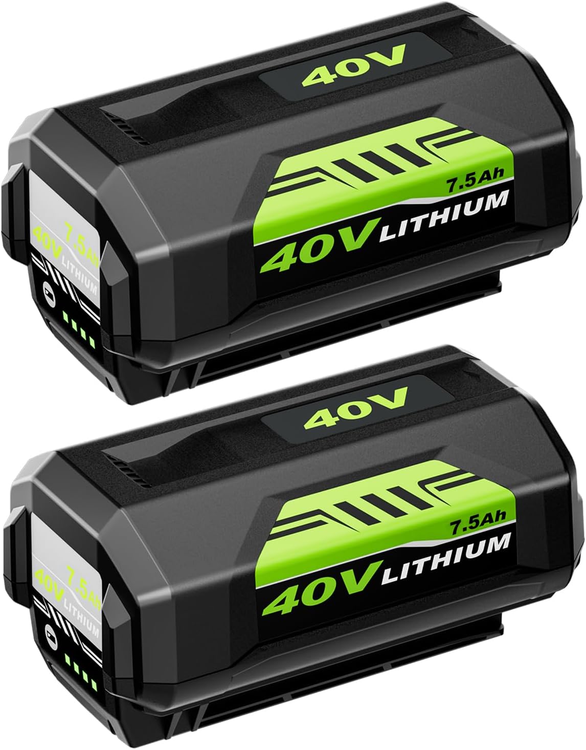 40 Volt 7.5Ah OP40601 Battery Replacement for Ryobi 40V Battery OP4026 OP40401 OP40601 OP40402 OP4015 Compatible with Ryobi Battery Power Tools and Chargers