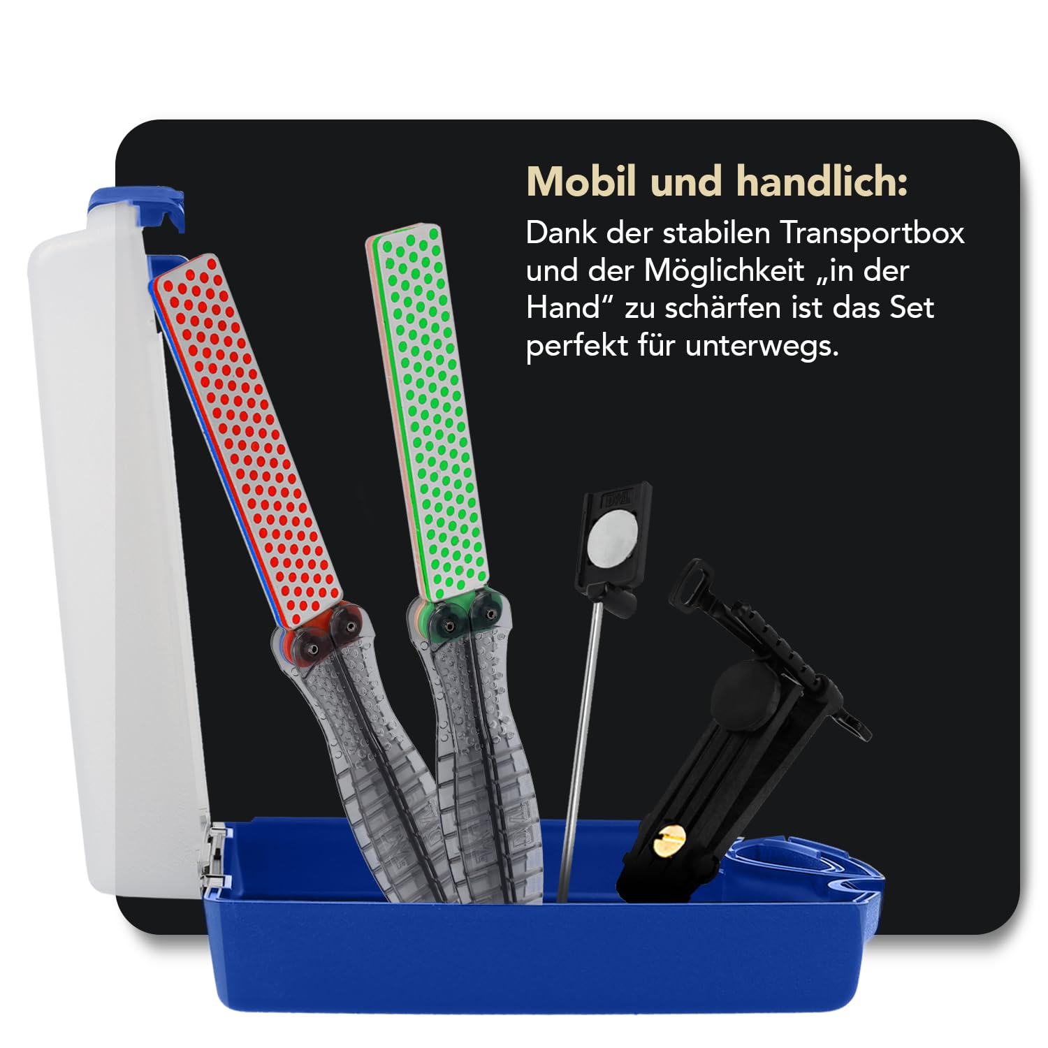 DMT Diafold Magna-Guide-Kit in Koffer, 1 Stück, MAGKIT-4, Grau