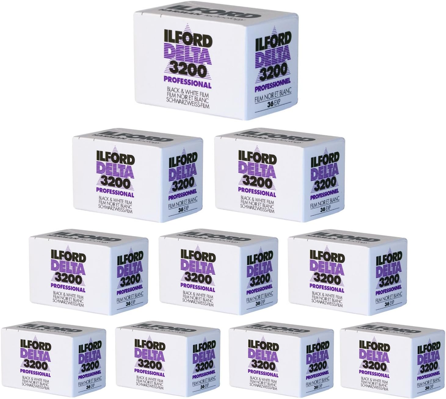 Ilford Delta 3200 135-36 10 Roll Pack