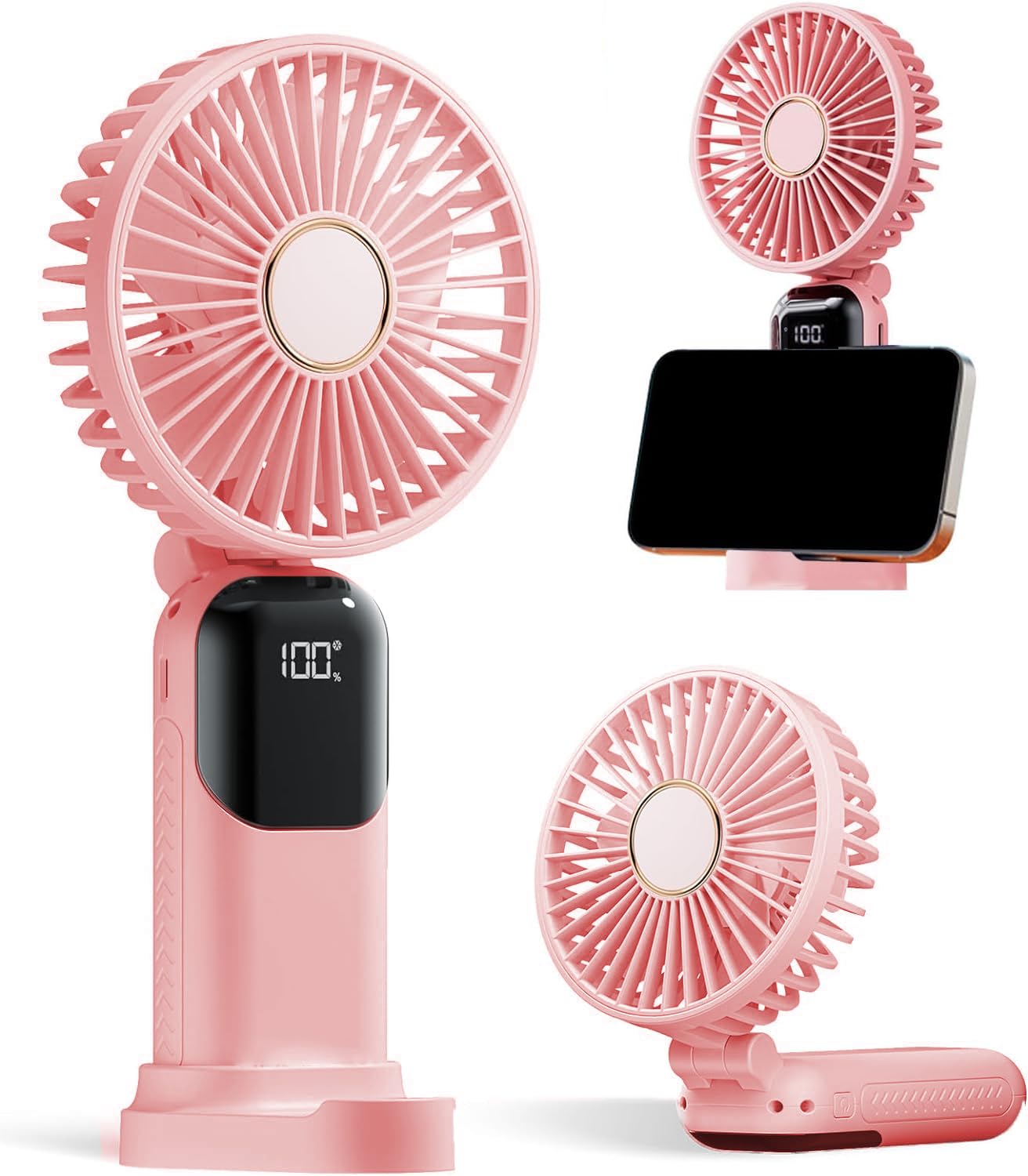 Amazon | ハンディファン 携帯扇風機 手持ち扇風機 大風量 小型 